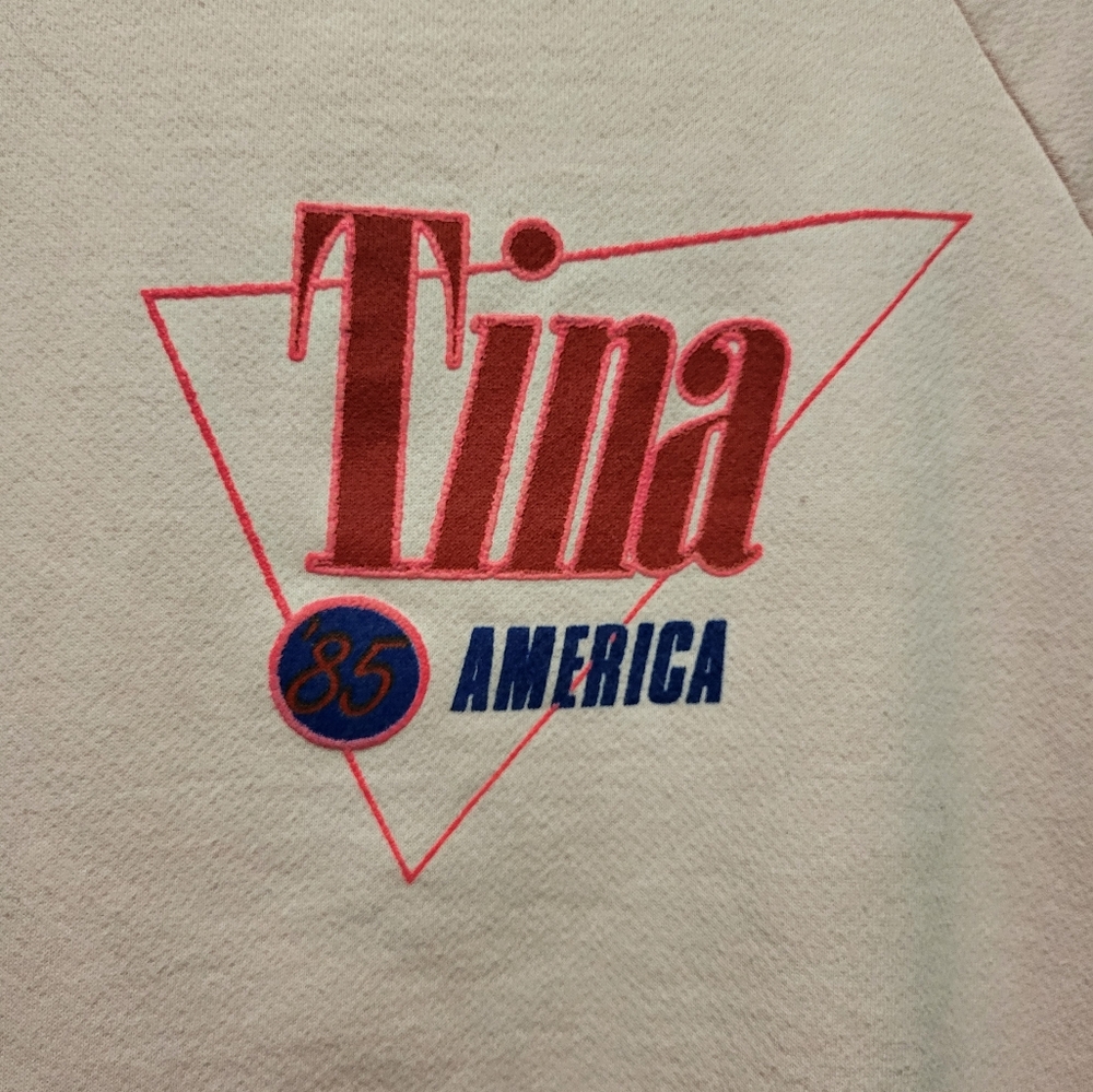 RARE VINTAGE 1985 TINA TURNER PRIVATE DANCER TOUR Tank Top - Picture 2 of 6